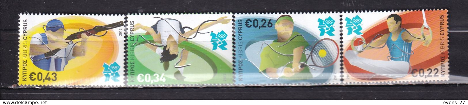 CYPRUS-2012- OLYMPICS LONDON-MNH. - Verano 2012: Londres