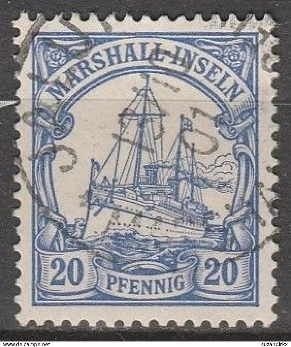 Marshall  Inselen   .    Michel   .   16     .     O     .      Gestempelt - Marshall-Inseln