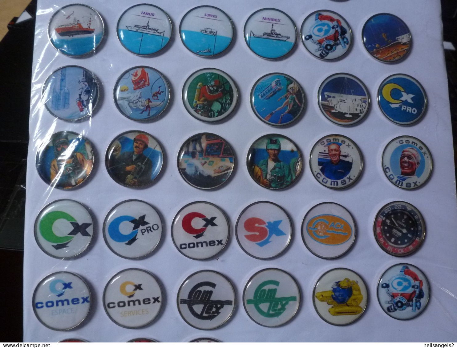 30 pins pin's COMEX comex UNE SEULE SERIE DE DISPONIBLE