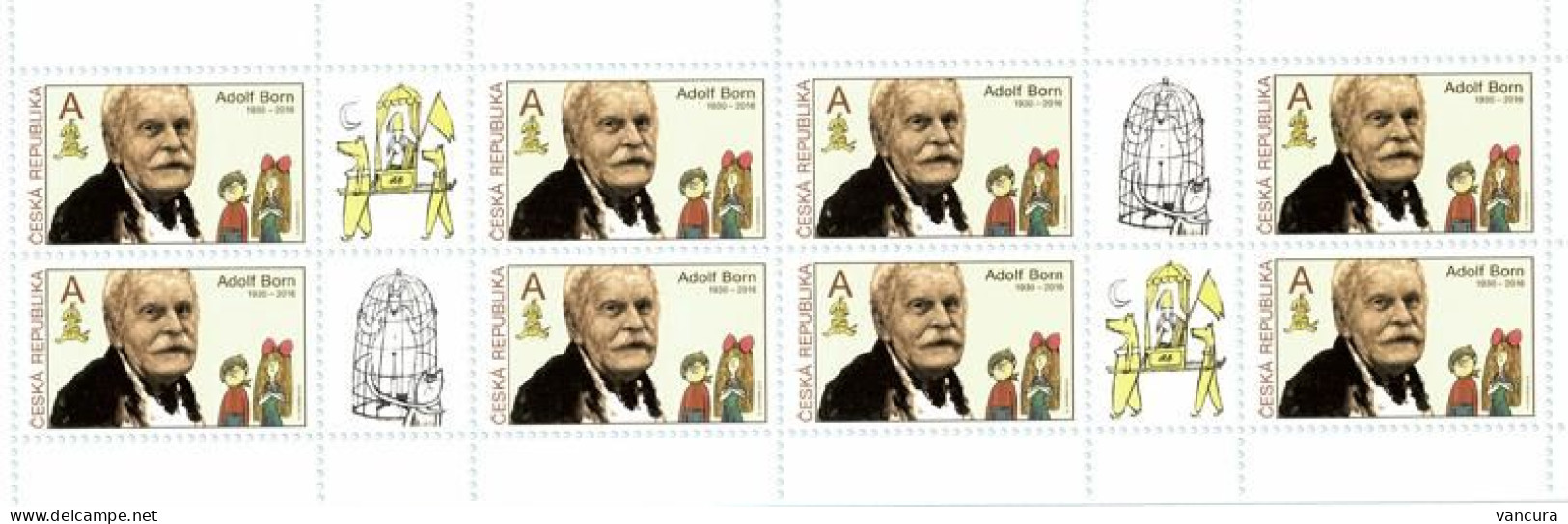 Booklet 1016 Czech Republic Adolf Born Anniversary 2019 - Ongebruikt