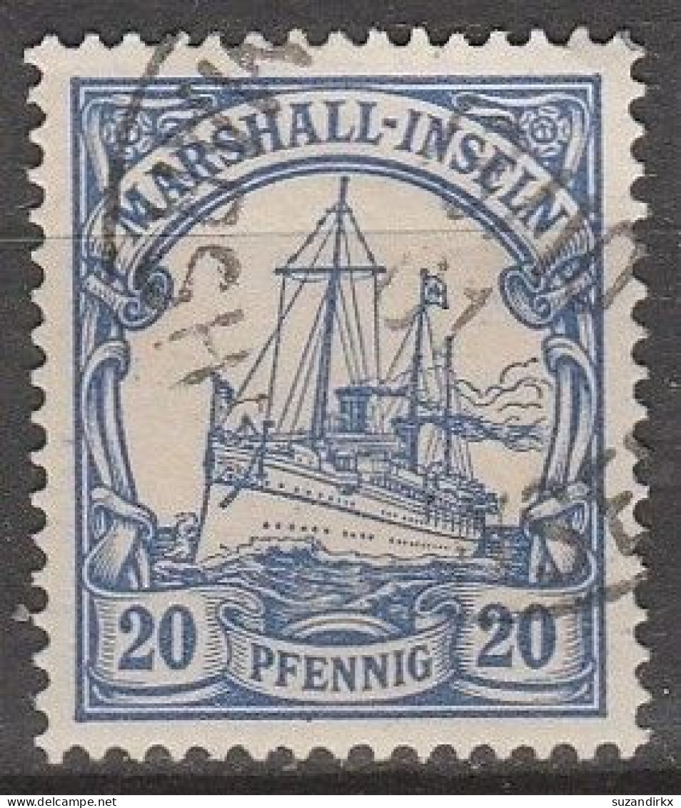 Marshall  Inselen   .    Michel   .   16     .     O     .      Gestempelt - Islas Marshall