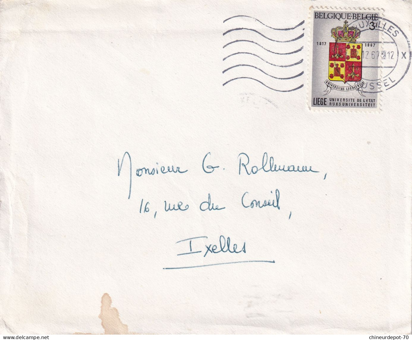 Belgique - Enveloppes