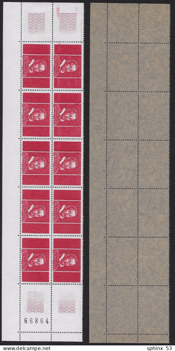 Vignette Expérimentale - Pa 47 ** Bloc De 10 Avec Feuille Protection - Proofs, Unissued, Experimental Vignettes