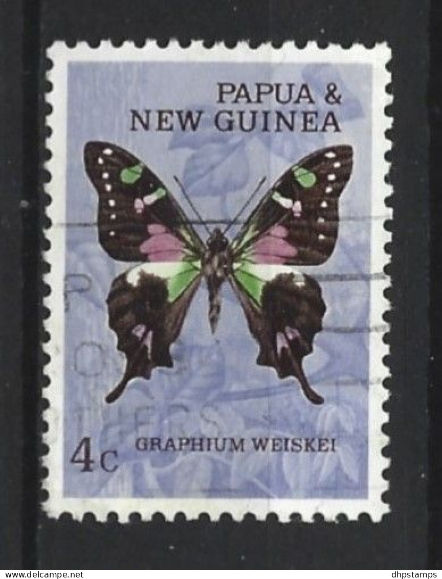 Papua N. Guinea 1966 Butterfly Y.T. 85 (0) - Papua Nuova Guinea