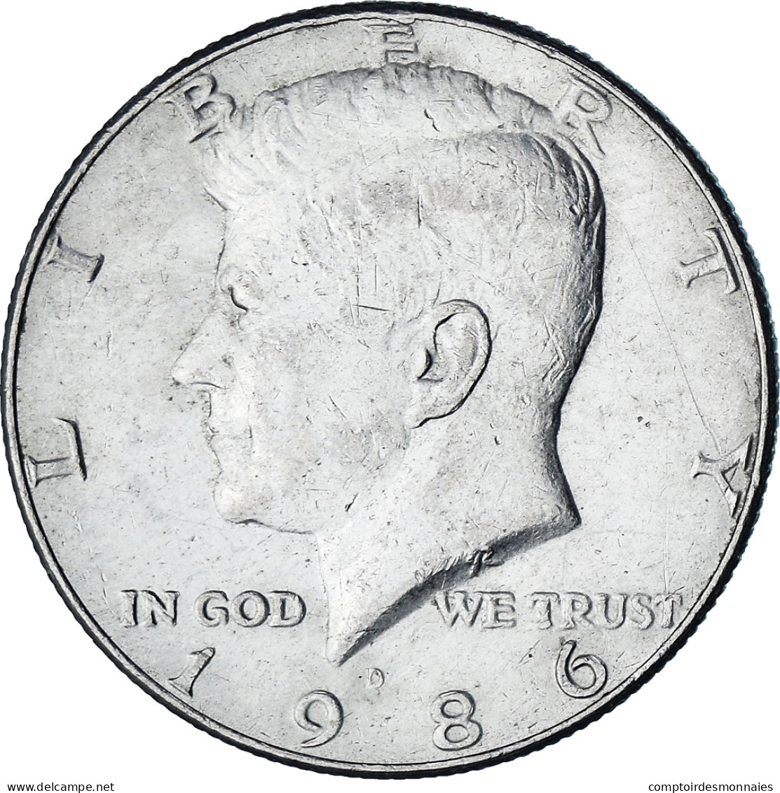 États-Unis, Half Dollar, 1986 - 1964-…: Kennedy