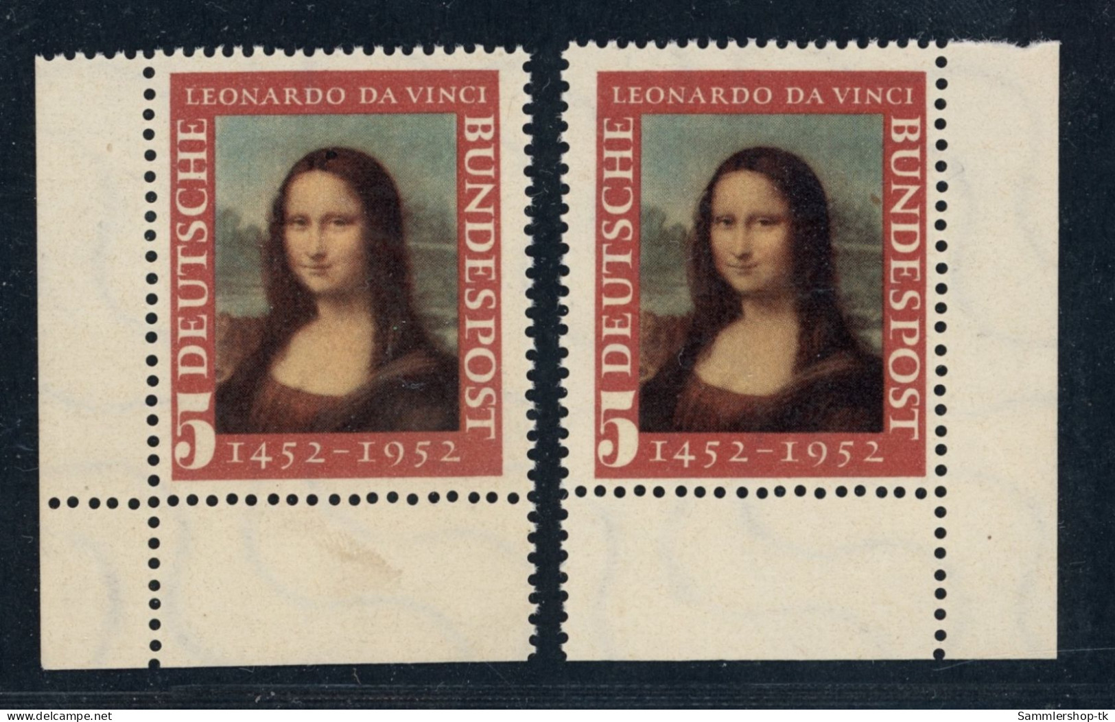 Bund Michel Nr. 148 Bogenecken Postfrisch - Autres & Non Classés