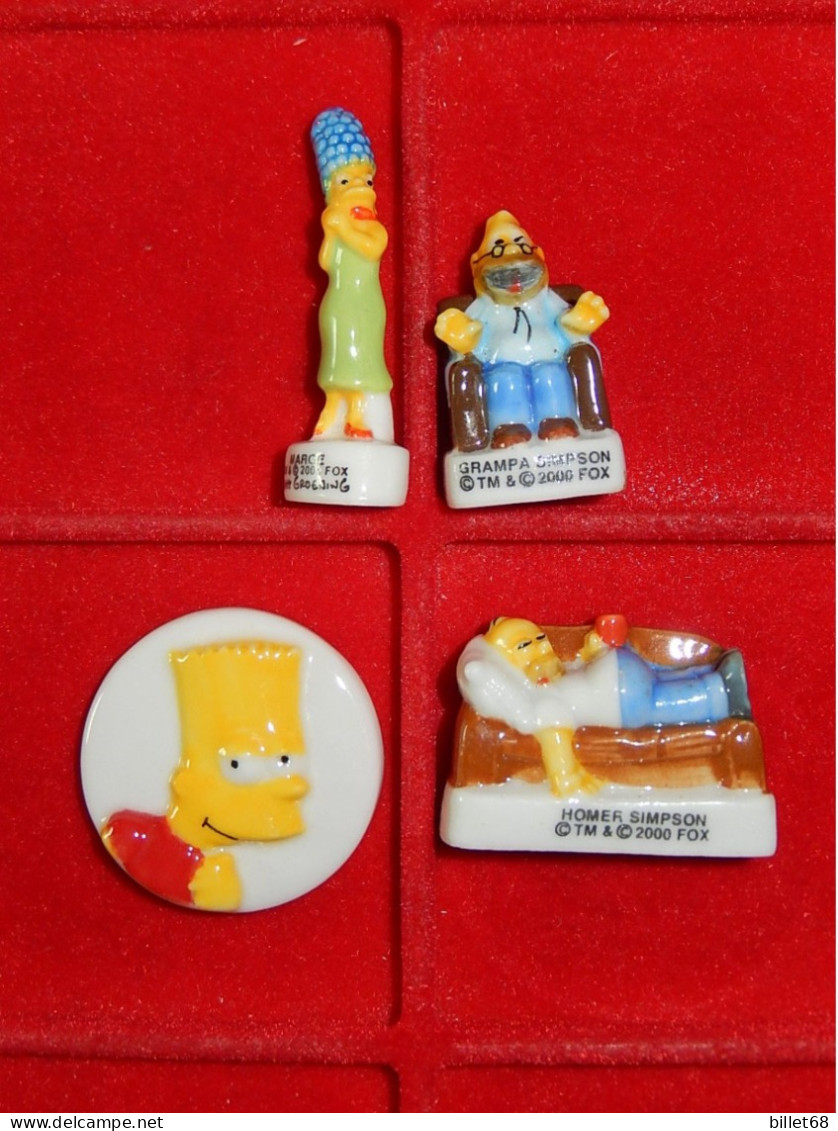 4 Feves Differentes - SIMPSON - Cartoni Animati