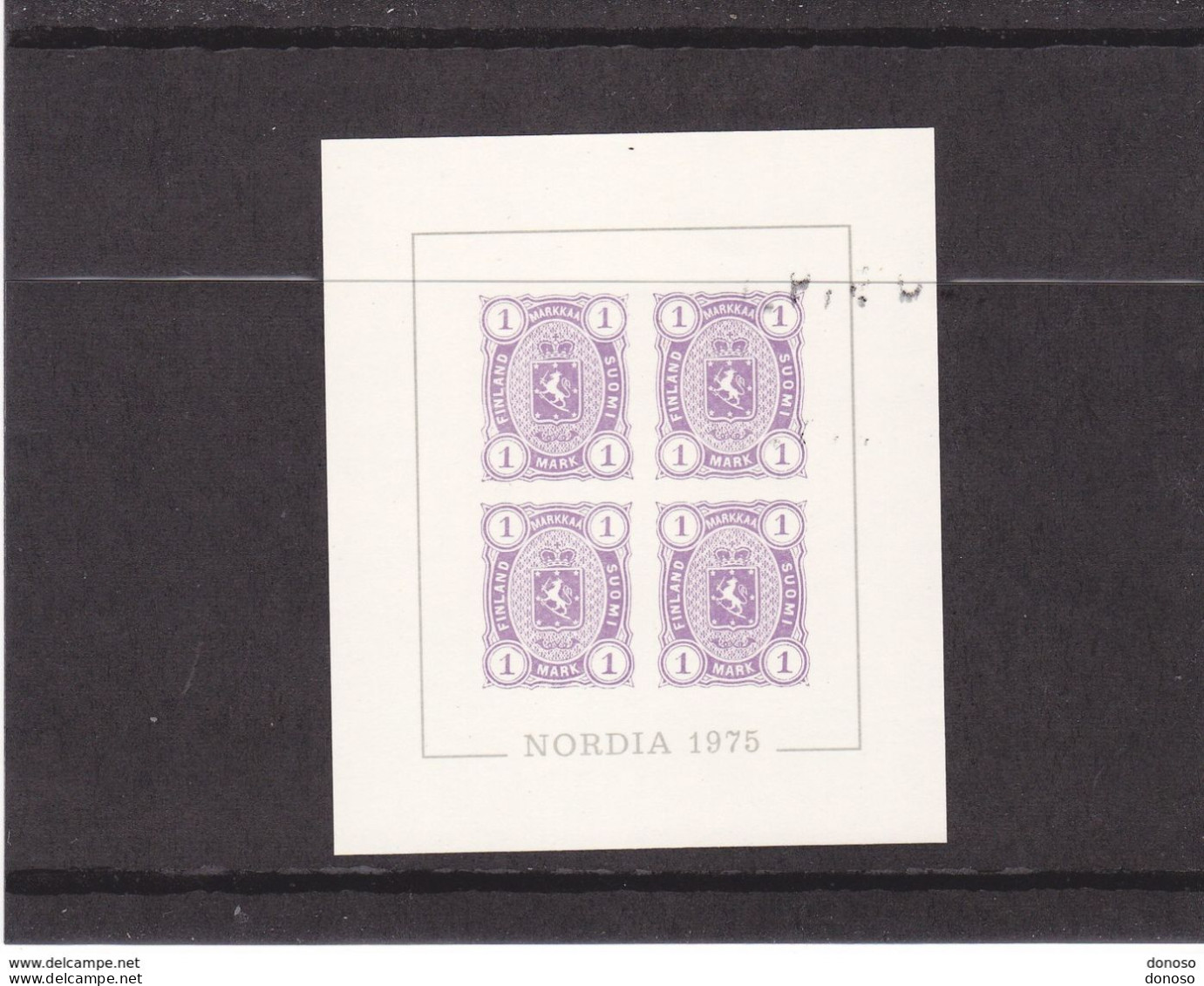 FINLANDE 1975 BLOC NORDIA NEUF** MNH - Unused Stamps