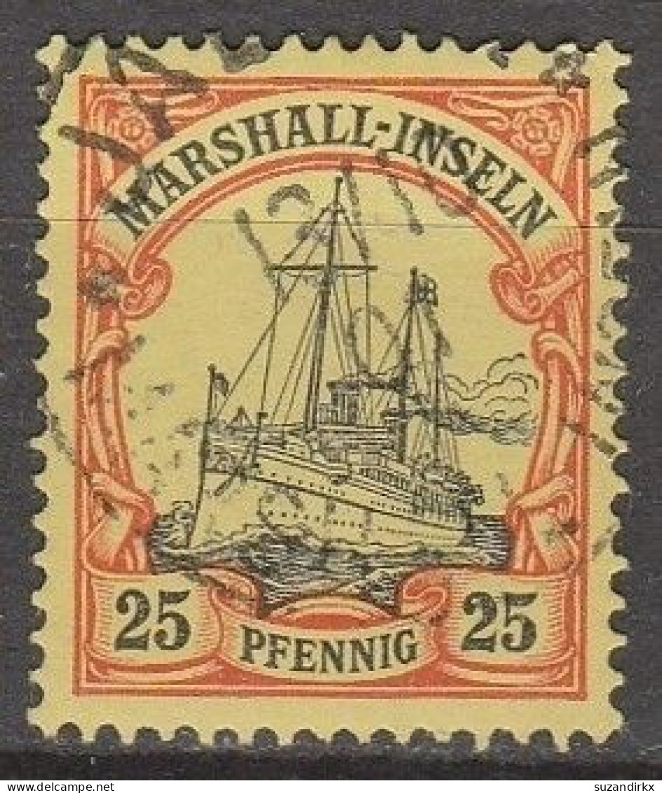 Marshall  Inselen   .    Michel   .   17     .     O     .      Gestempelt - Islas Marshall