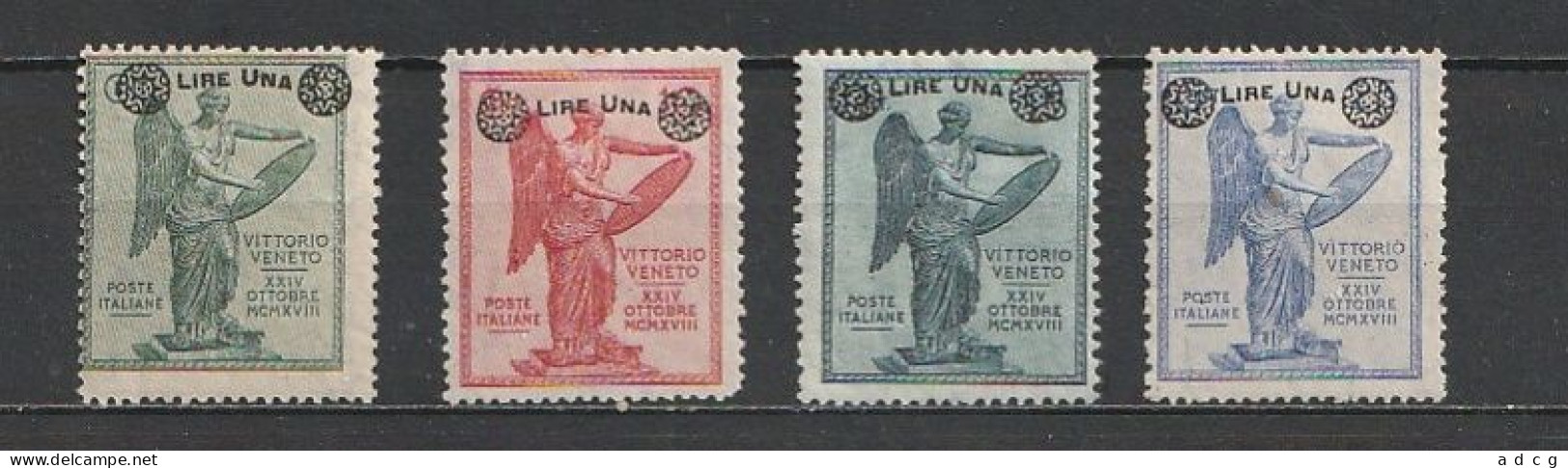 1924 VITTORIA SOPRASTAMPATA Serie Completa NUOVO - Nuevos