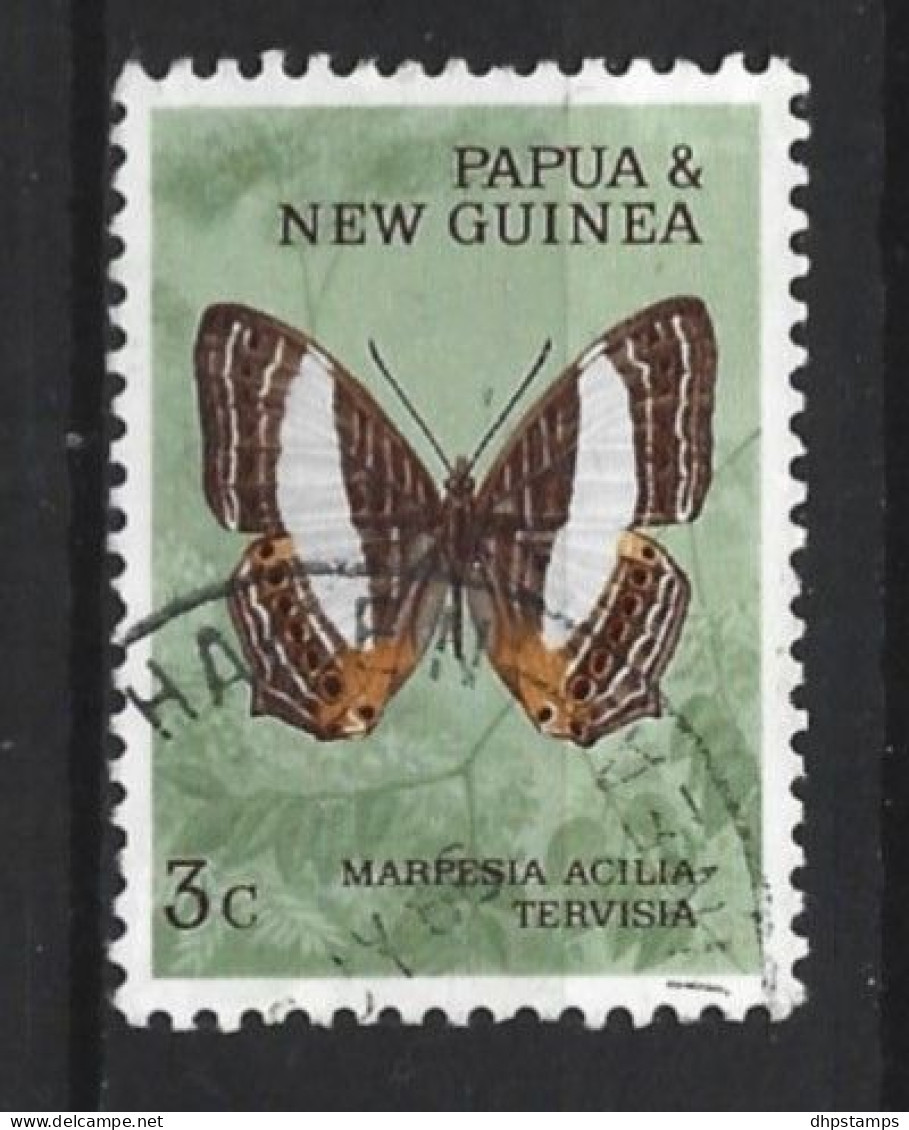 Papua N. Guinea 1966 Butterfly Y.T. 84 (0) - Papúa Nueva Guinea