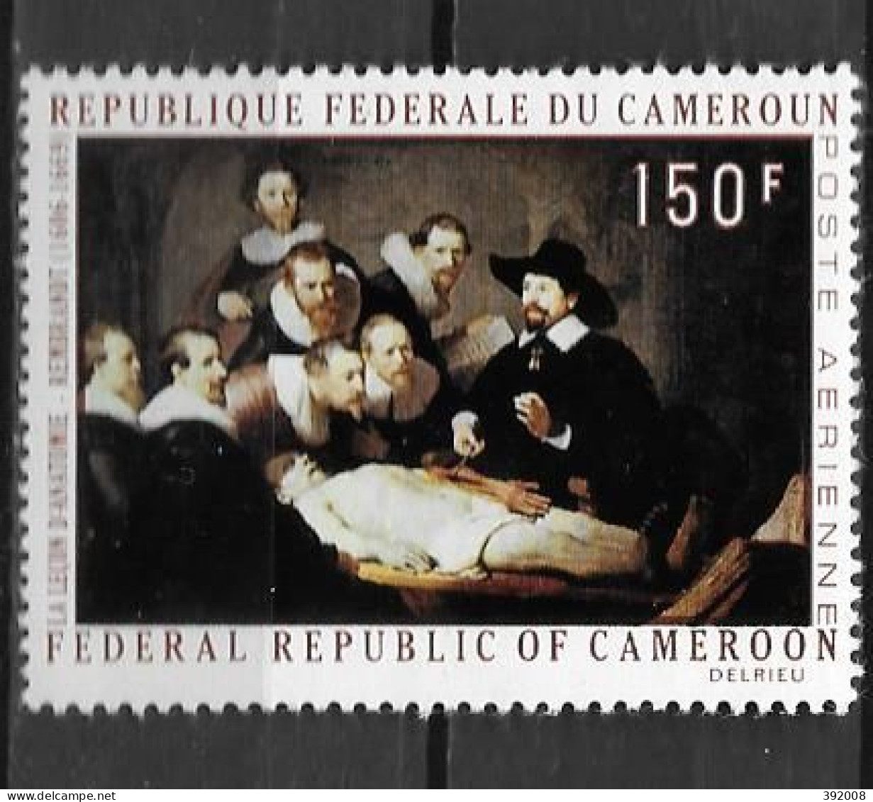 PA - 1970 - N° 170**MNH - Rembrandt - Cameroun (1960-...)