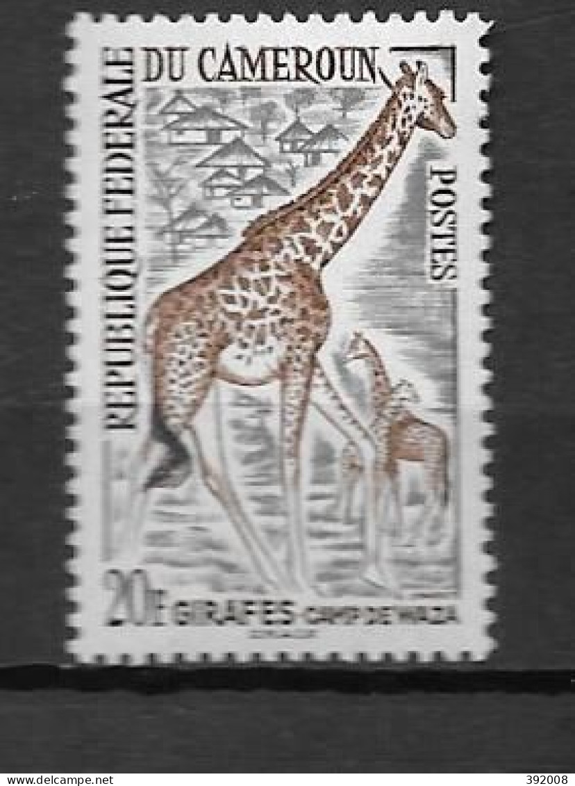 1962 - N°350** MNH - Animaux - Kamerun (1960-...)