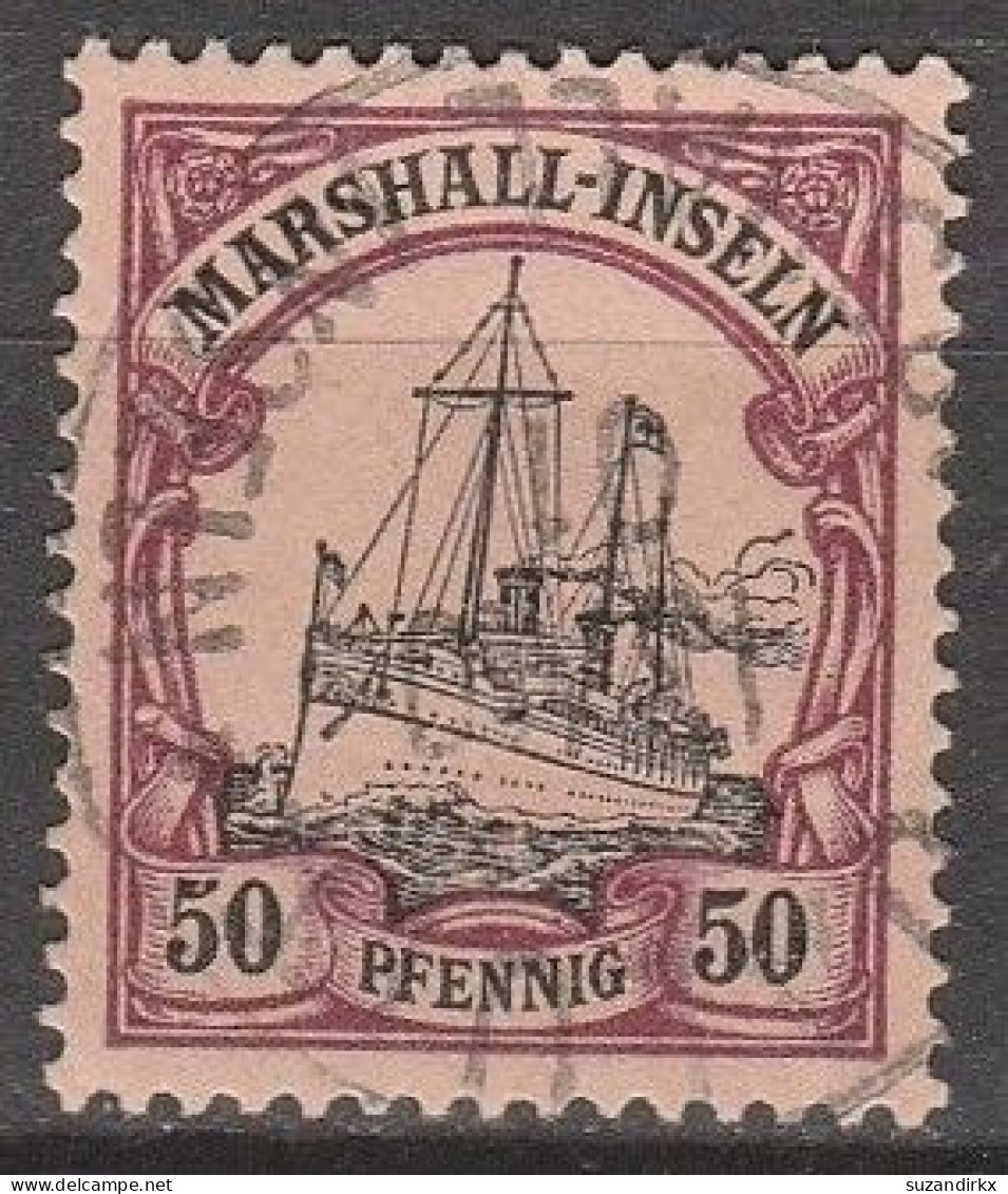 Marshall  Inselen   .    Michel   .   20     .     O     .      Gestempelt - Isole Marshall