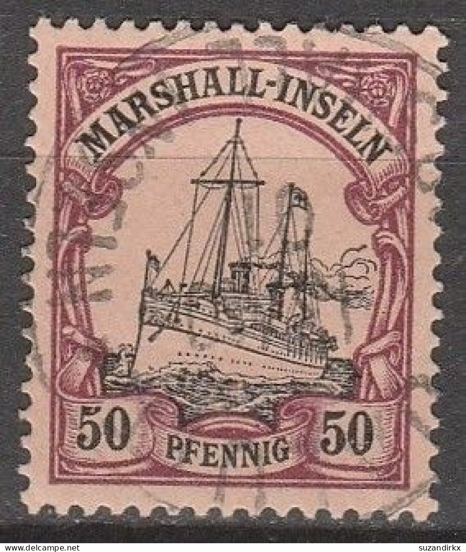 Marshall  Inselen   .    Michel   .   20     .     O     .      Gestempelt - Marshall-Inseln