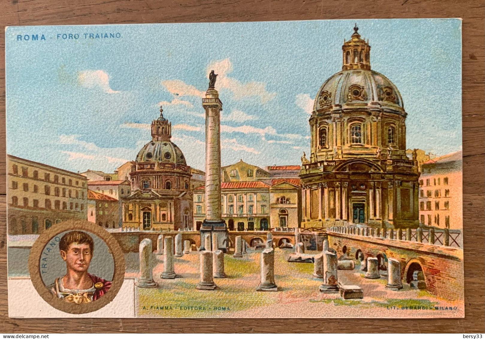 CPA - ITALIE - ROMA - Foro Traiano - Other Monuments & Buildings