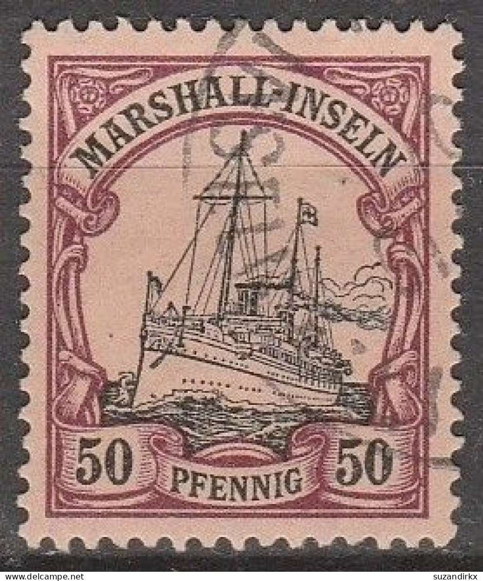 Marshall  Inselen   .    Michel   .   20     .     O     .      Gestempelt - Marshall-Inseln