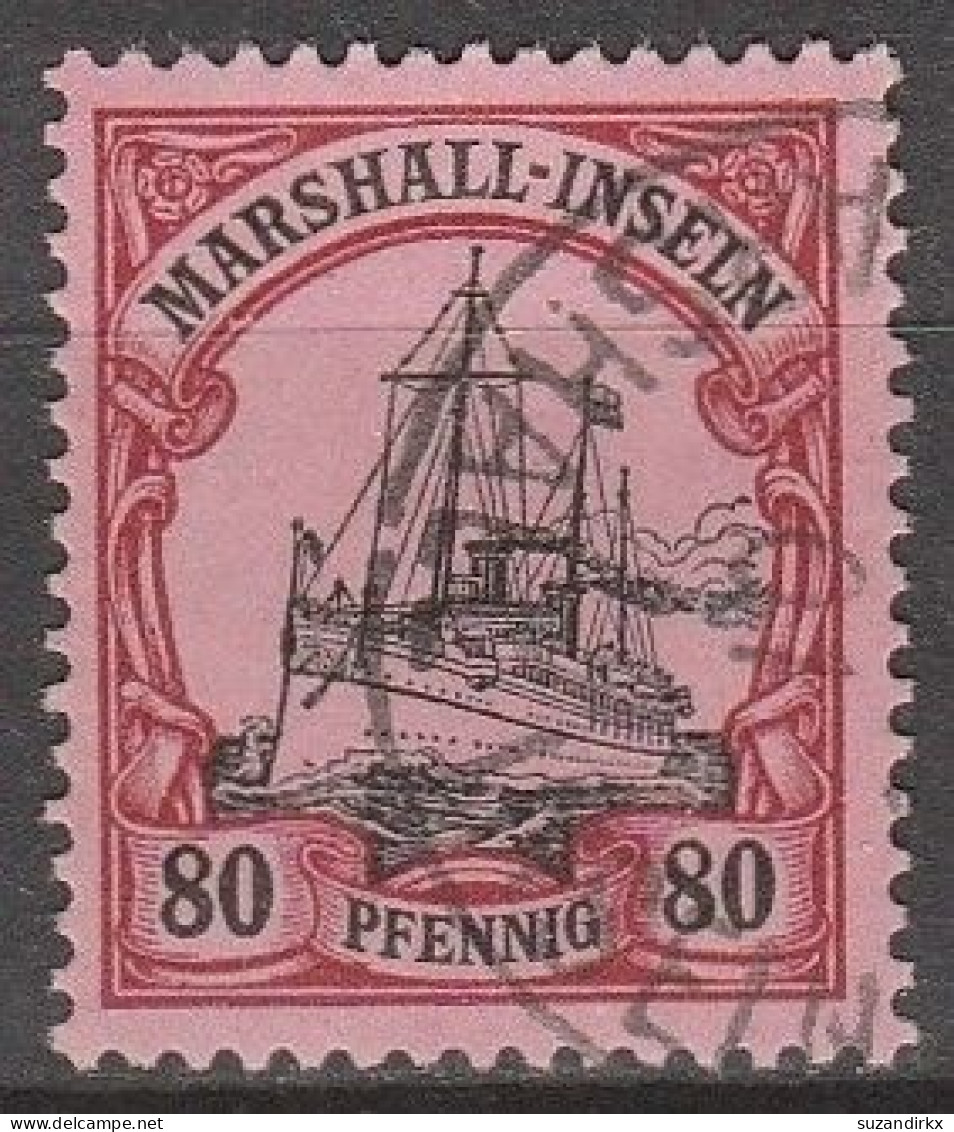 Marshall  Inselen   .    Michel   .   21     .     O     .      Gestempelt - Marshall Islands