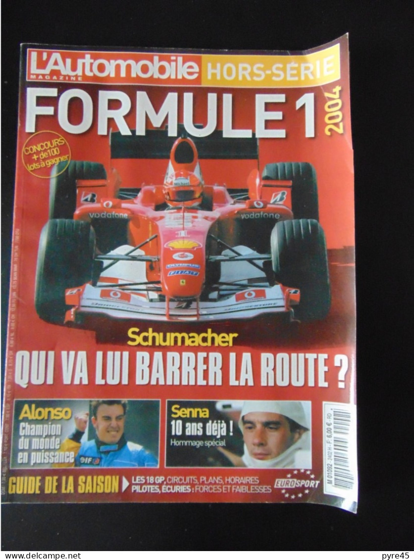 L AUTOMOBILE HORS SERIE FORMULE 1 2004 SCHUMACHER - Auto/Moto