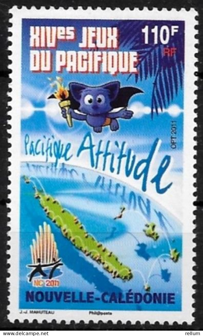 Nouvelle Calédonie 2011 - Yvert Et Tellier Nr. 1123 - Michel Nr. 1553 ** - Unused Stamps