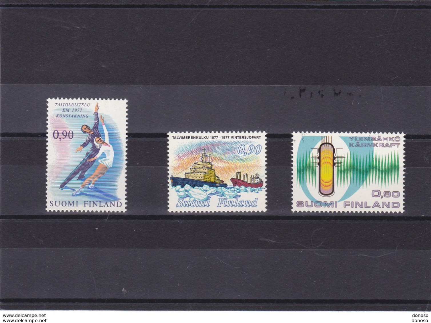 FINLANDE 1977 Yvert 766 + 769 + 770 NEUF** MNH Cote 4 Euros - Unused Stamps