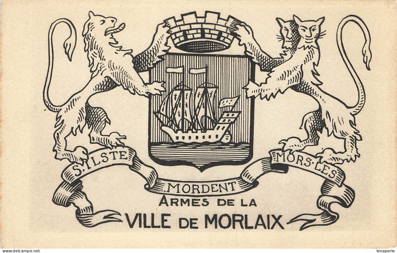 D8034 Armes De La Ville De Morlaix - Morlaix