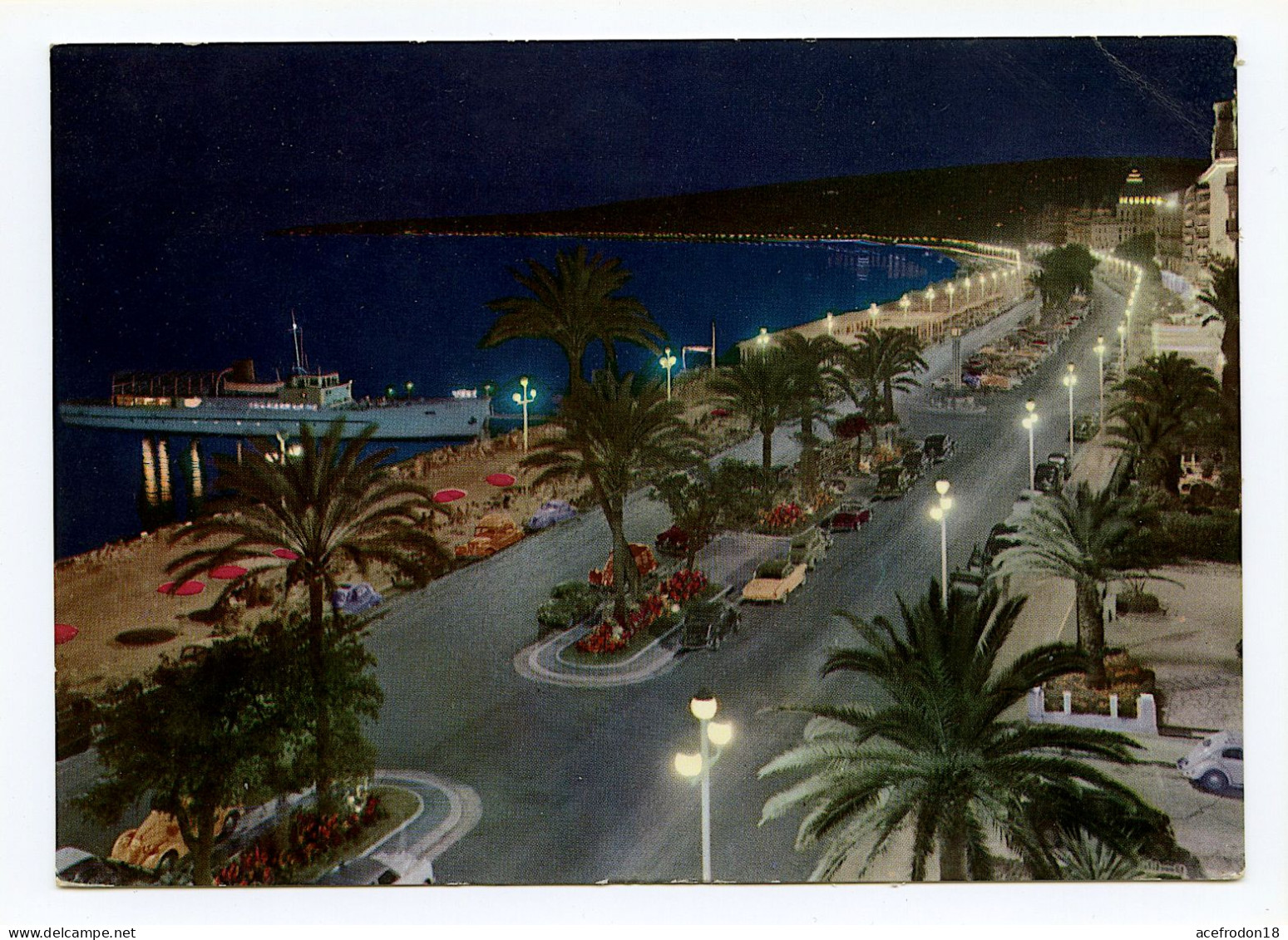 Nice - Le Gallus Et La Promenade Des Anglais La Nuit - Panoramic Views