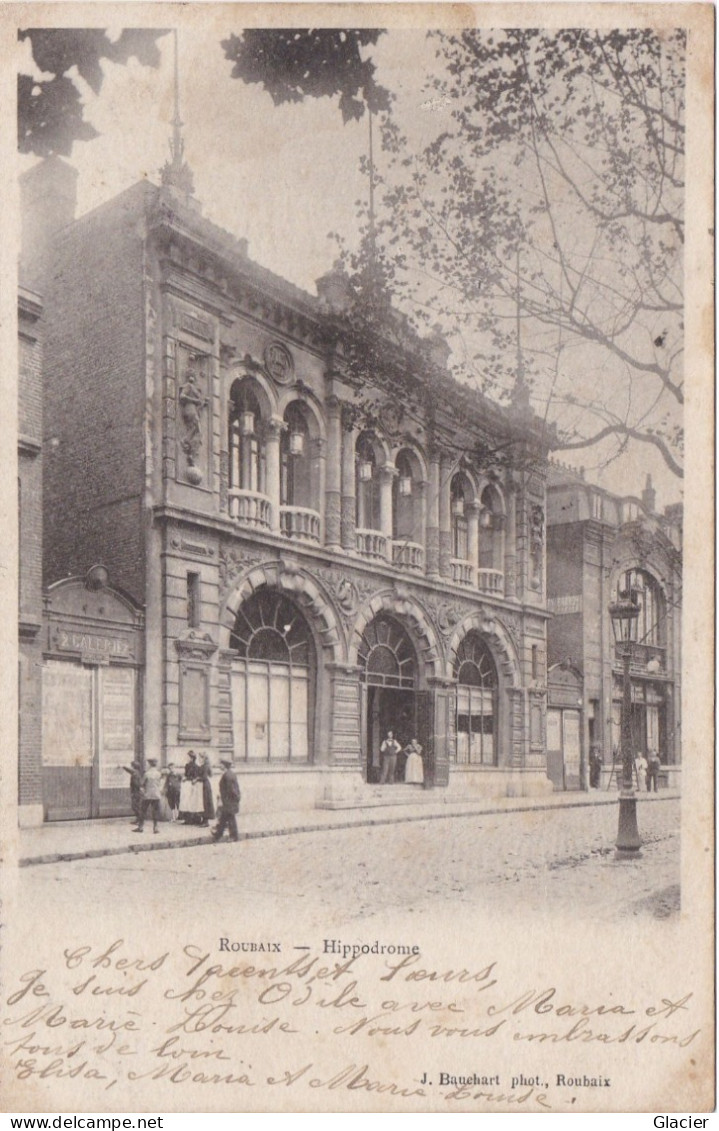 59.- Roubaix - La Mairie - Hippodrome - Le Tribunal ..... - Lot De 6 CPA - Roubaix