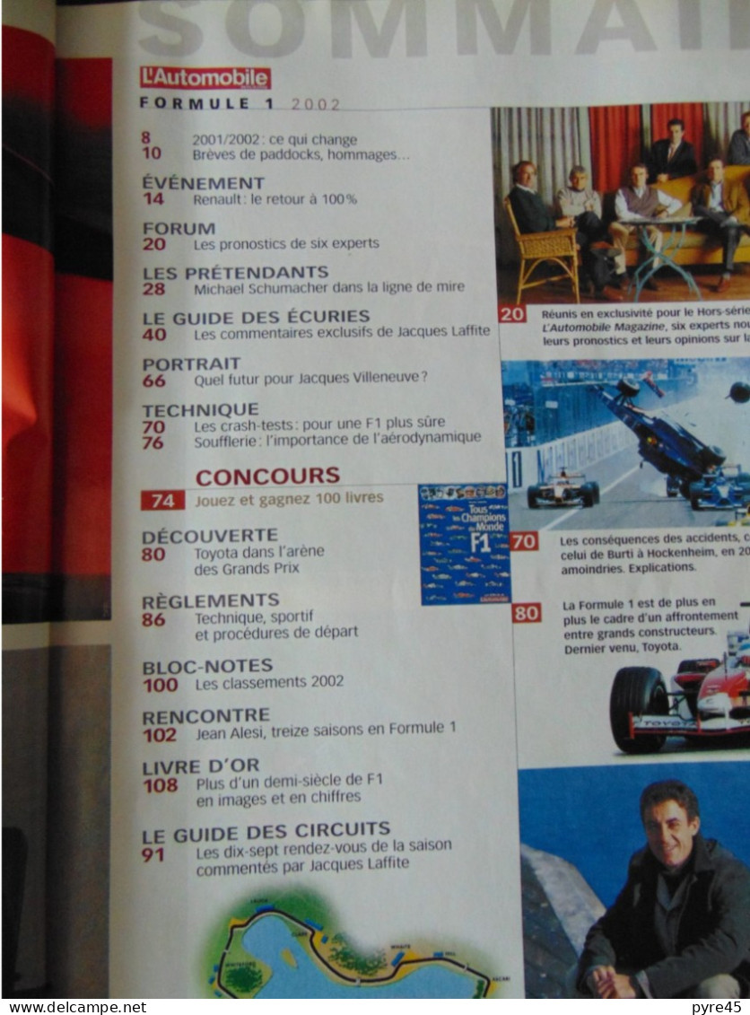 L AUTOMOBILE HORS SERIE FORMULE 1 2002 TOUS CONTRE SCHUMACHER - Auto/Motorrad