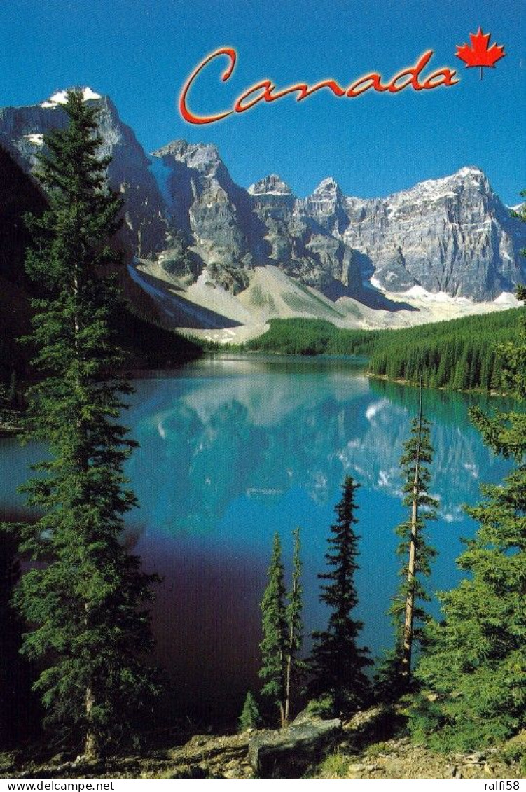 1 AK Kanada / Alberta * Moraine Lake Im Banff-Nationalpark - 1885 Gegründet, Der älteste Nationalpark In Kanada - UNESCO - Banff