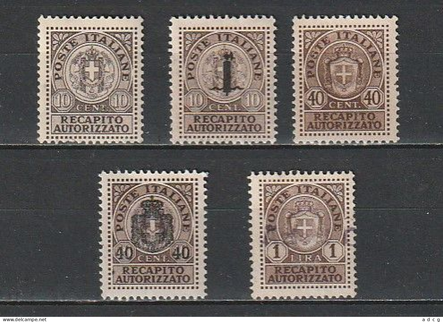 1930 1945  RECAPITO REGNO Serie  Completa NUOVO MNH - Postage Due