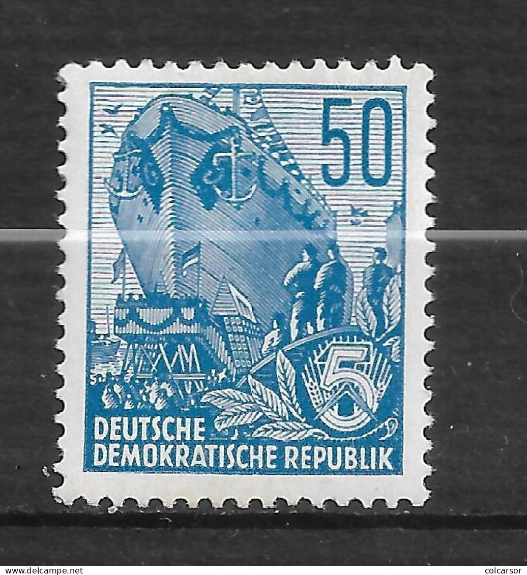 ALLEMAGNE   REPUBLIQUE DÉMOCRATIQUE  N°   193   " PLAN QUINQUENNAL  " - Ongebruikt