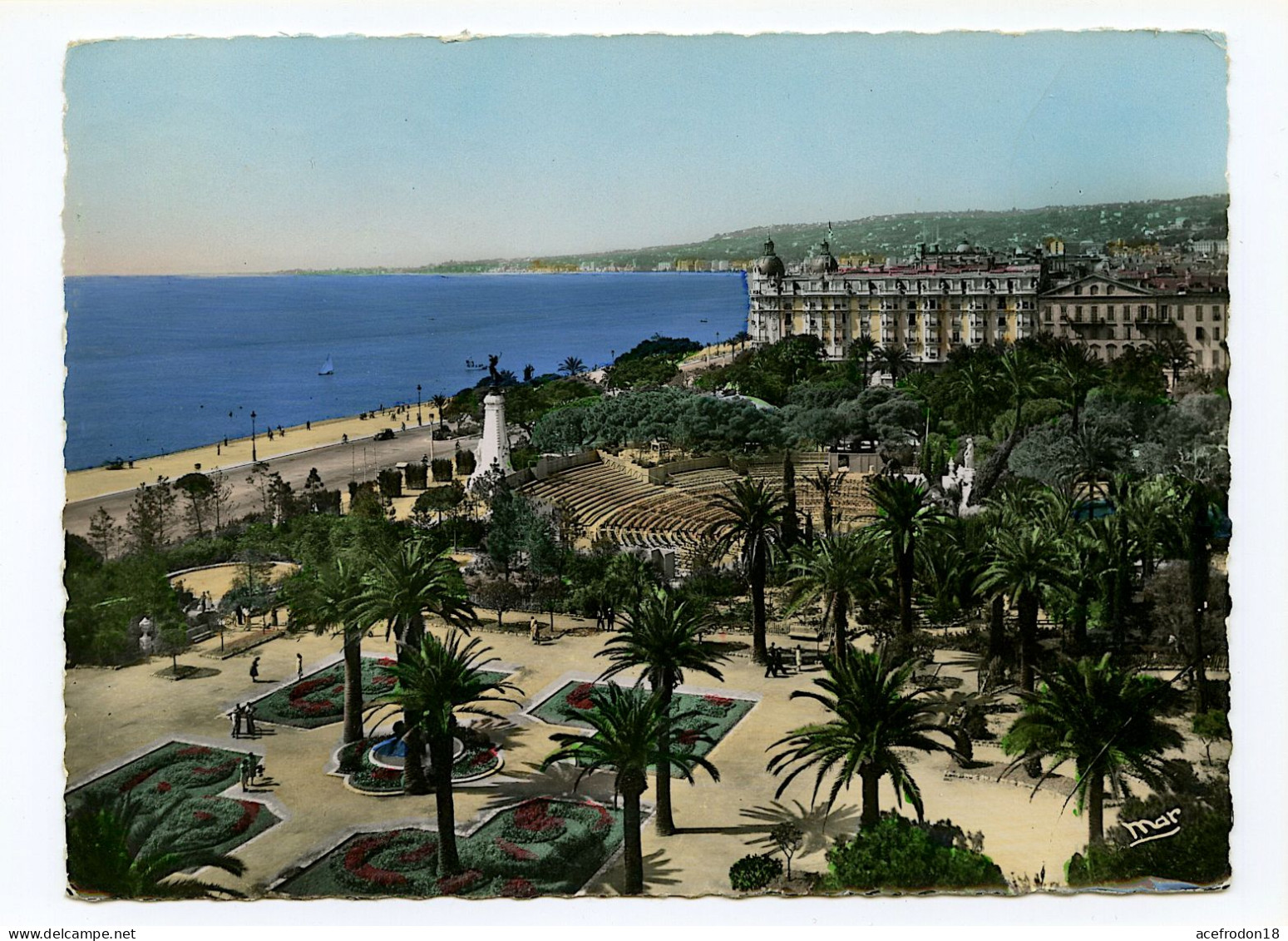 NICE - Le Jardin Albert 1er Et Le Théâtre De Verdure - Parken En Tuinen