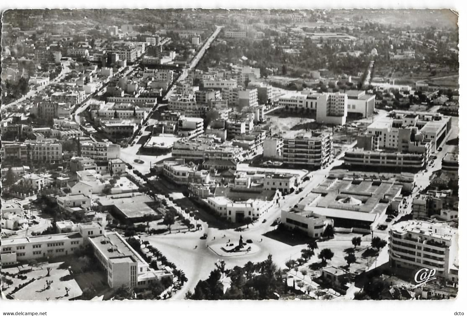 MEKNES (Maroc) Vue Générale Aérienne (G. Durand) Du Centre Ville Cap 98, Cpsm Pf - Meknes