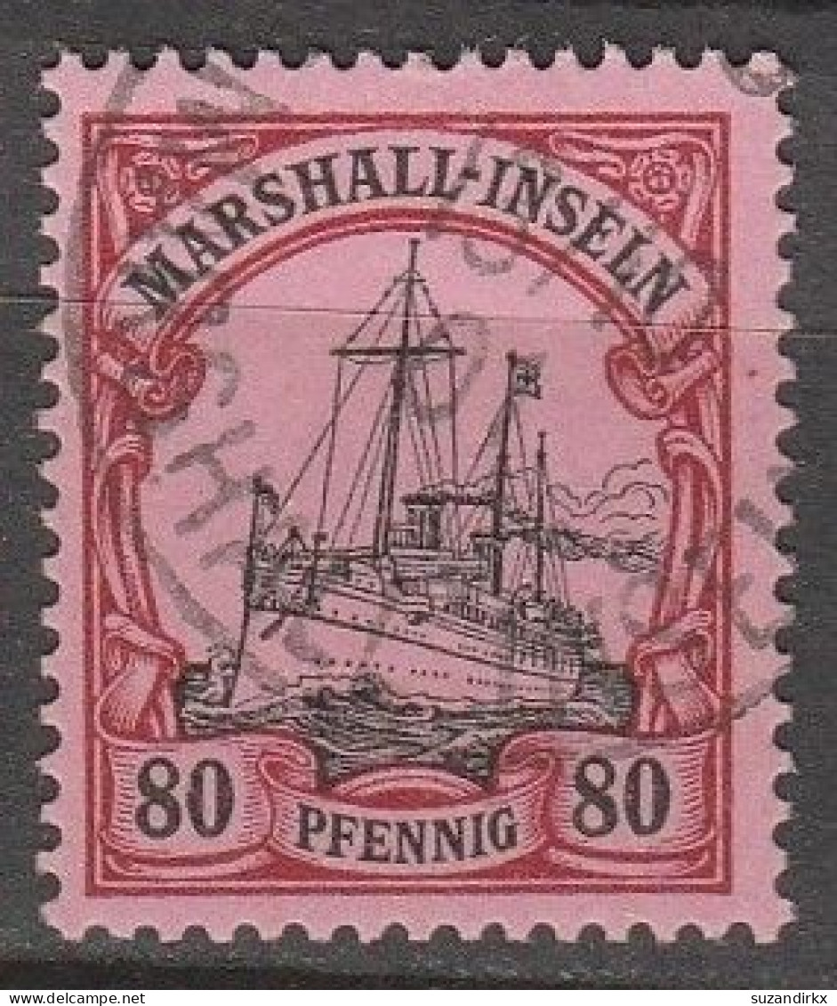 Marshall  Inselen   .    Michel   .   21     .     O     .      Gestempelt - Marshall-Inseln