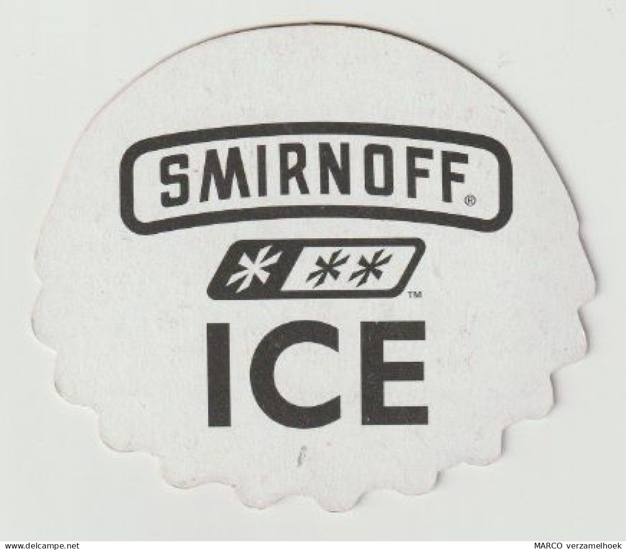 Bierviltje-bierdeckel-beermat Smirnoff Ice - Bierviltjes