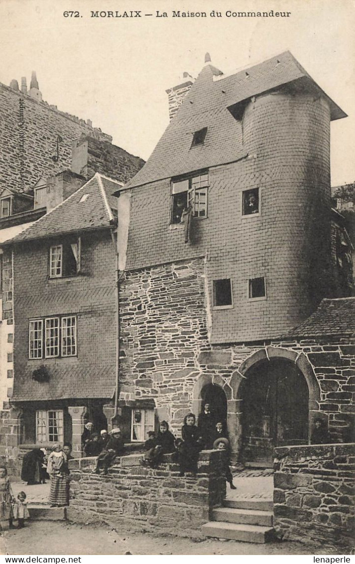 D8043 Morlaix La Maison Du Commandeur - Morlaix