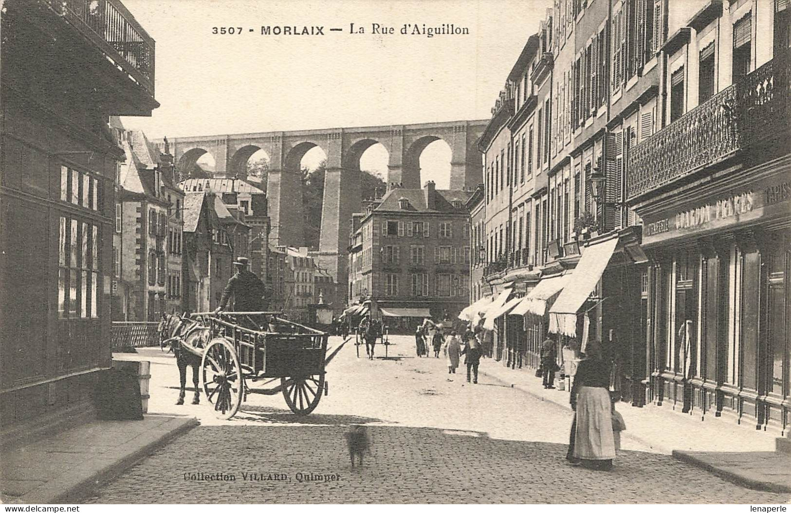 D8044 Morlaix La Rue D'aiguillon - Morlaix