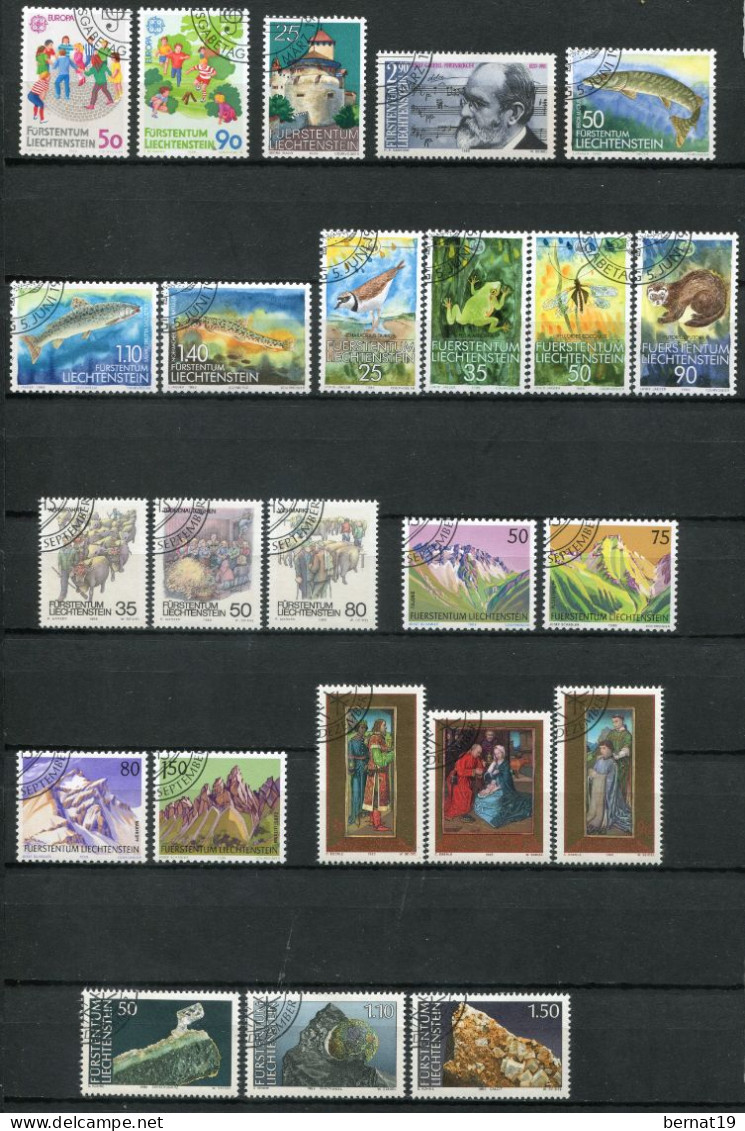 Liechtenstein 1989-2009 Completo Usado (21 Años) ** MNH. - Collections (without Album)
