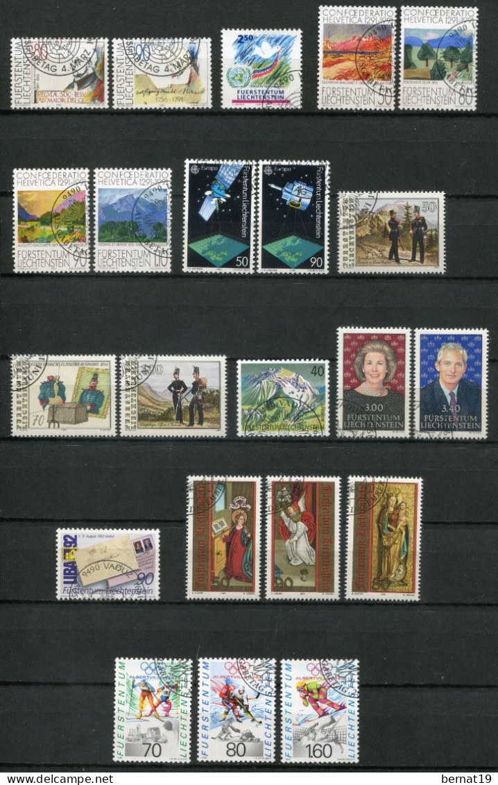 Liechtenstein 1989-2009 Completo Usado (21 Años) ** MNH. - Collections (sans Albums)
