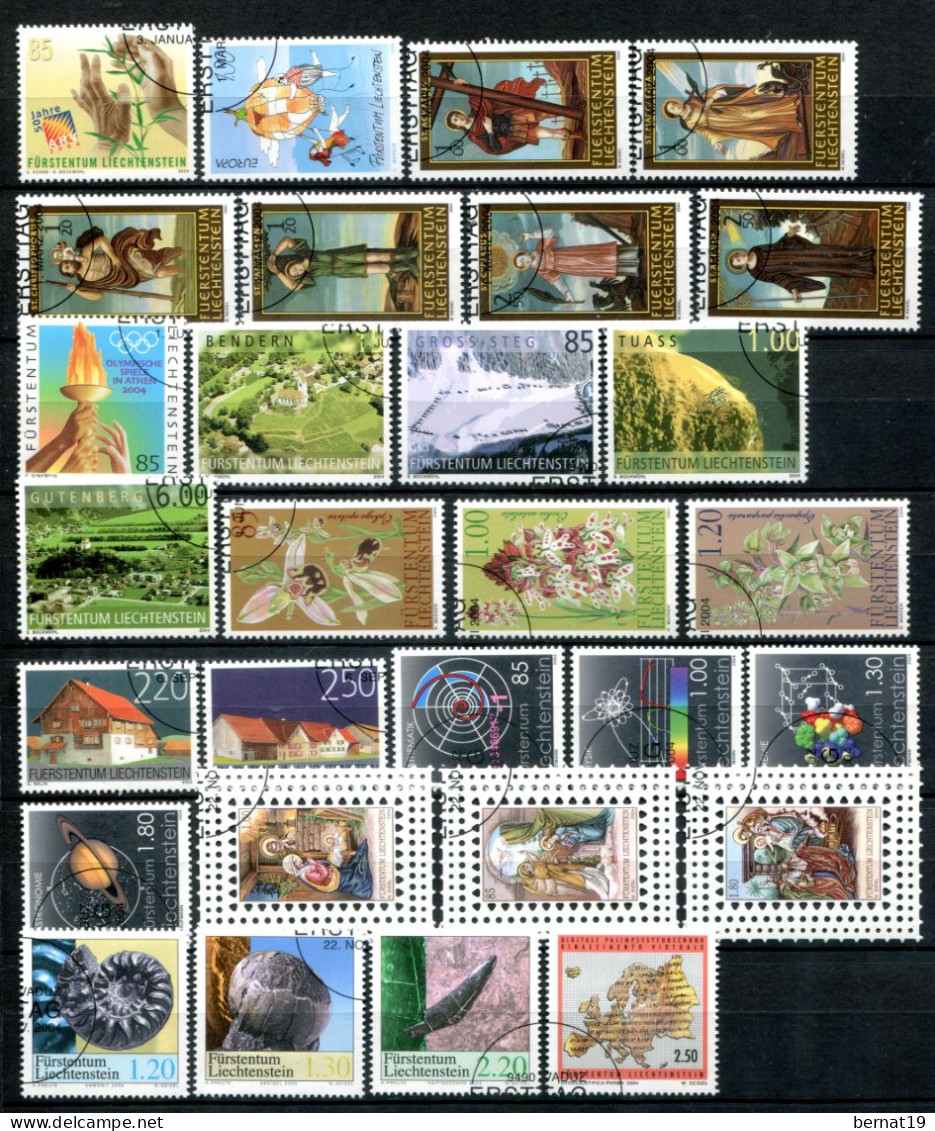 Liechtenstein 1989-2009 completo usado (21 años) ** MNH.