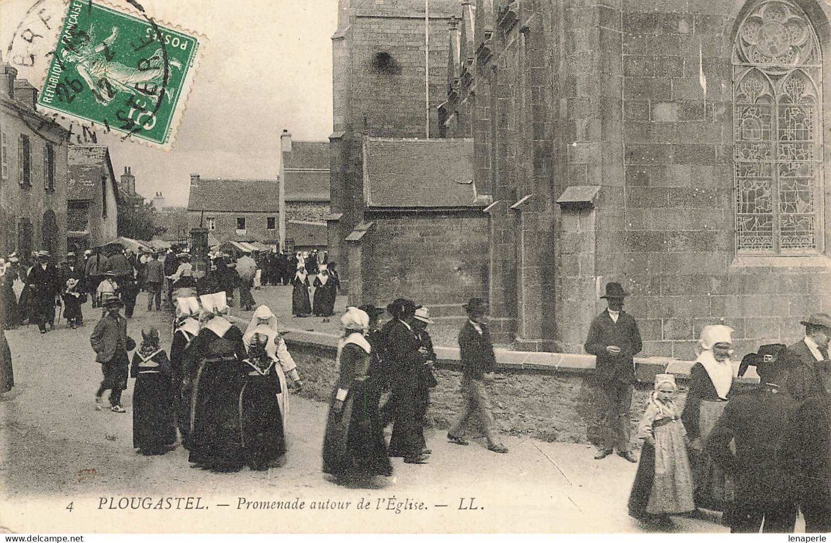 D8049  Plougastel Promenade Autour De L'église - Plougastel-Daoulas