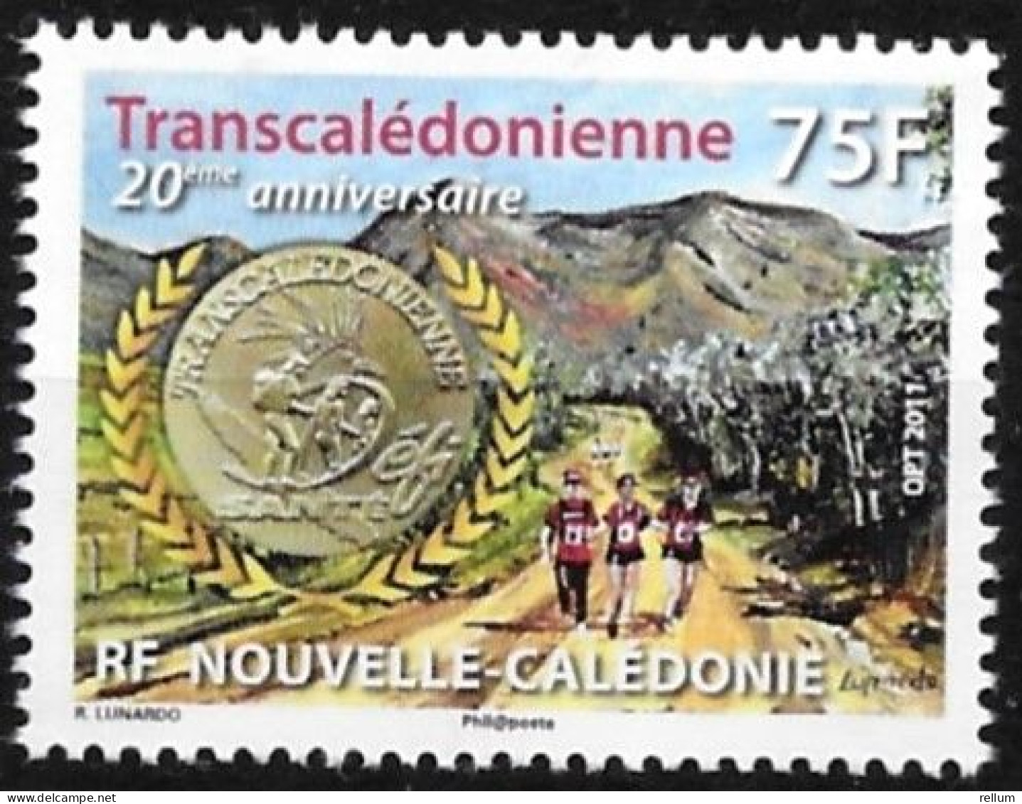 Nouvelle Calédonie 2011 - Yvert Et Tellier Nr. 1127 - Michel Nr. 1557 ** - Unused Stamps
