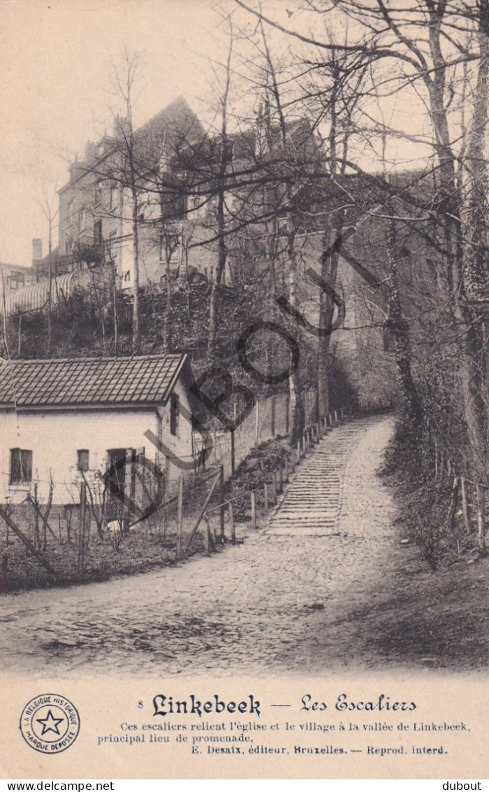 Postkaart - Carte Postale - Linkebeek - Les Escaliers   (C5862) - Linkebeek