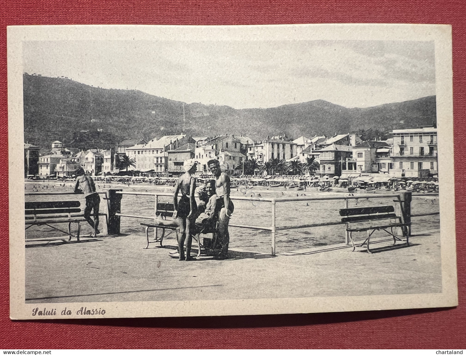 Cartolina - Saluti Da Alassio ( Savona ) - 1925 Ca. - Savona