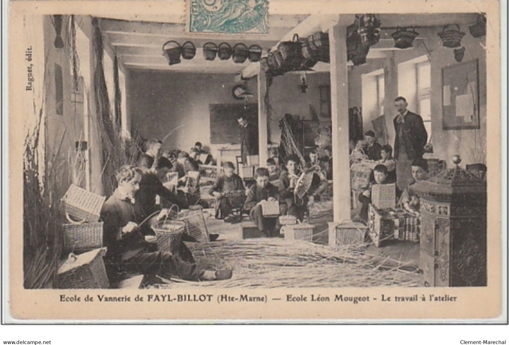 FAYL BILLOT : école De Vannerie Léon MOUGEOT - Très Bon état - Fayl-Billot