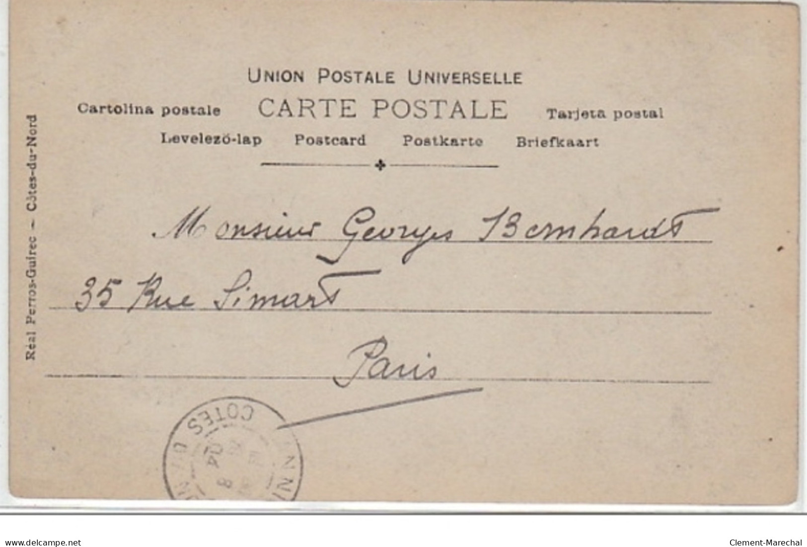 TREGUIER : Bénédiction De Protestation - Un Pèlerin Qui A Trop Fêter La Saint Yves - Très Bon état - Tréguier