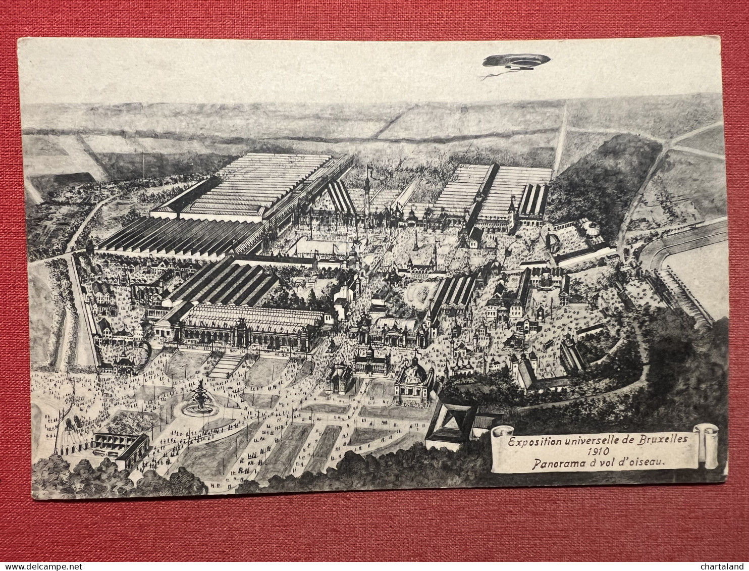 Cartolina - Exposition Universelle De Bruxelles 1910 - Panorama à Vol D'Oiseau - Non Classés