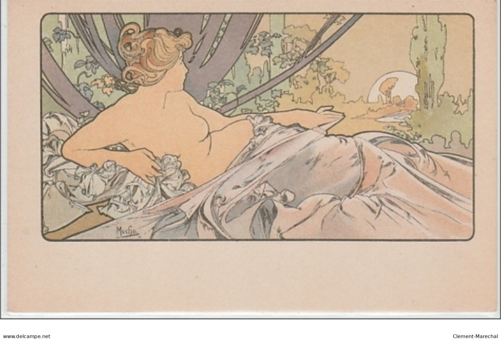 MUCHA Alphonse : " L'aurore" Vers 1900 - Très Bon état - Mucha, Alphonse