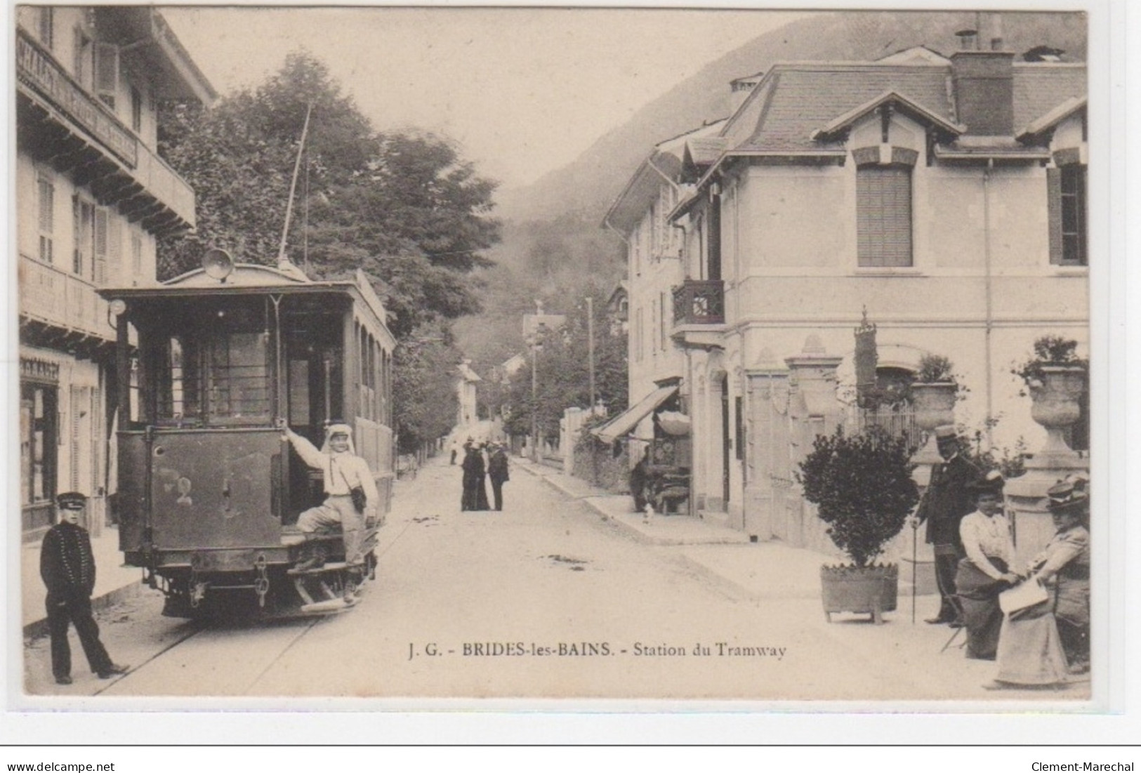 BRIDES LES BAINS : Station De Tramway - Très Bon état - Brides Les Bains